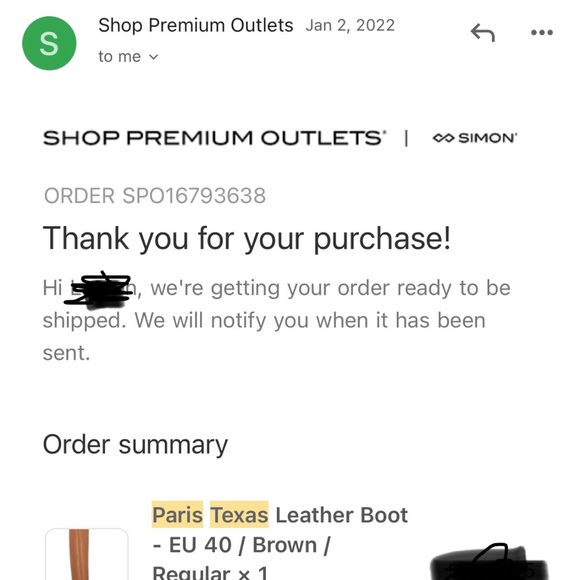 Authentic PARIS TEXAS over-the-knee boot - camel (brown) sz 40 - Picture 10 of 10